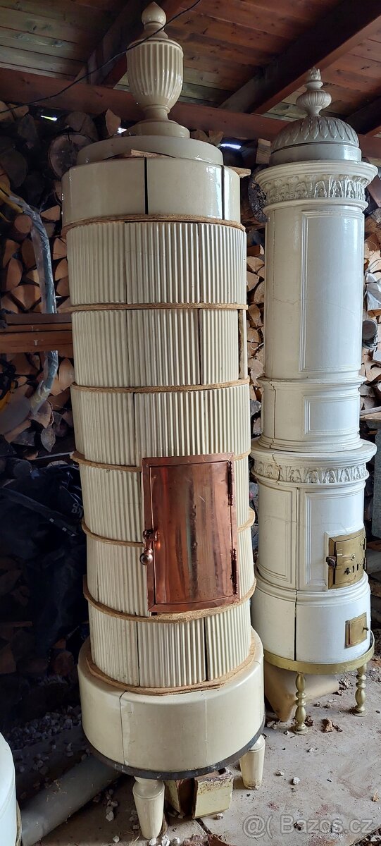 Kamna Kachlová Starozitná - 7