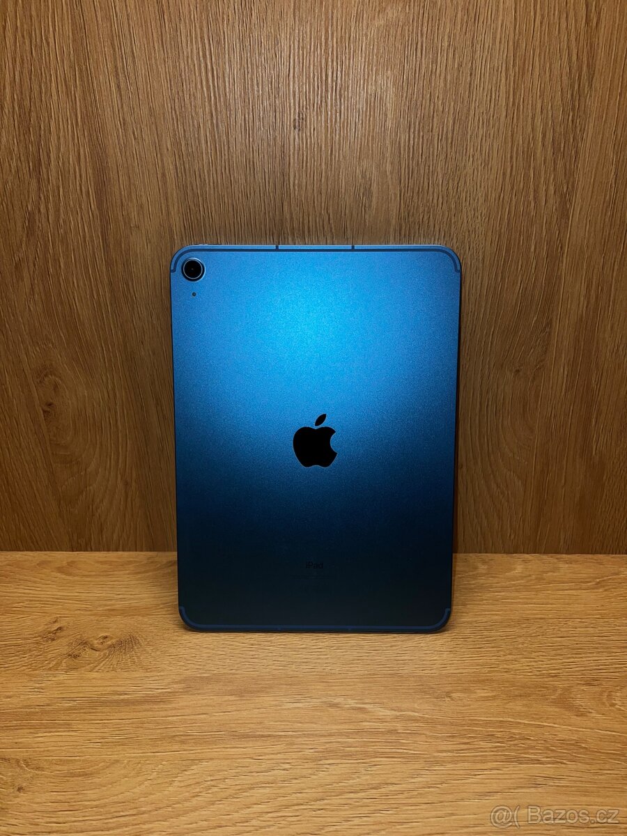 iPad 10.9" 64GB WiFi Cellular Modrý 2022 a pouzdro - 7