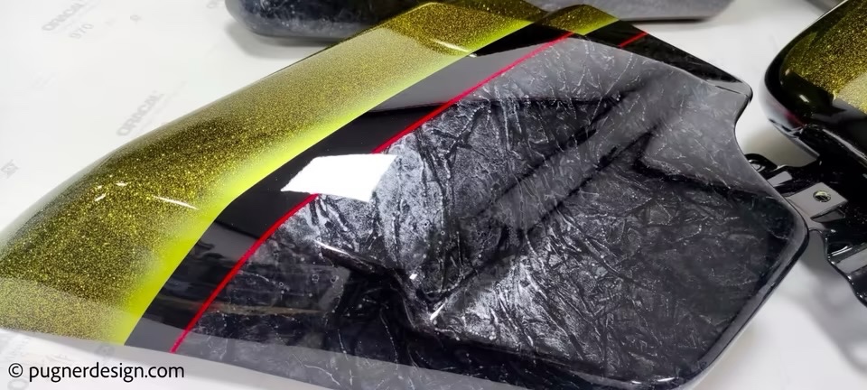 Harley-Davidson Road King – CVO Paint Set – HardCandy Yellow - 7