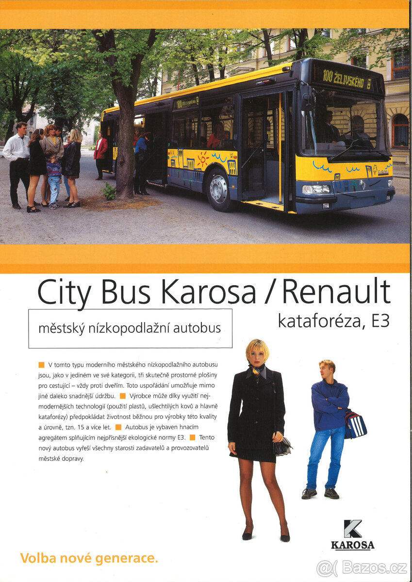 Prospekty - Autobusy Karosa 1 - 7