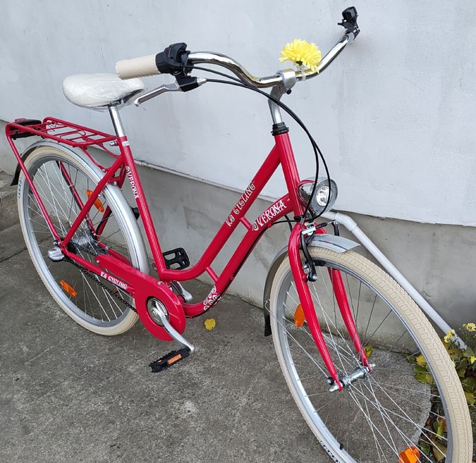 Dámske silniční trekingový kolo 3 převody - 7