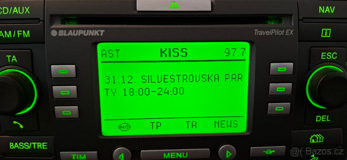 Autorádio Ford Blaupunkt Navigace MP3 top stav - 7