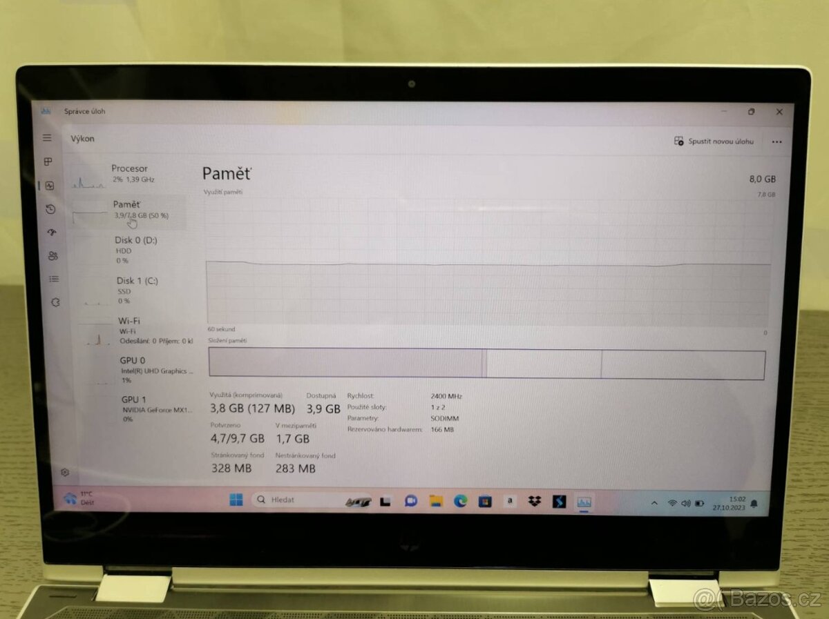 Notebook HP Pavilion x360 - 7