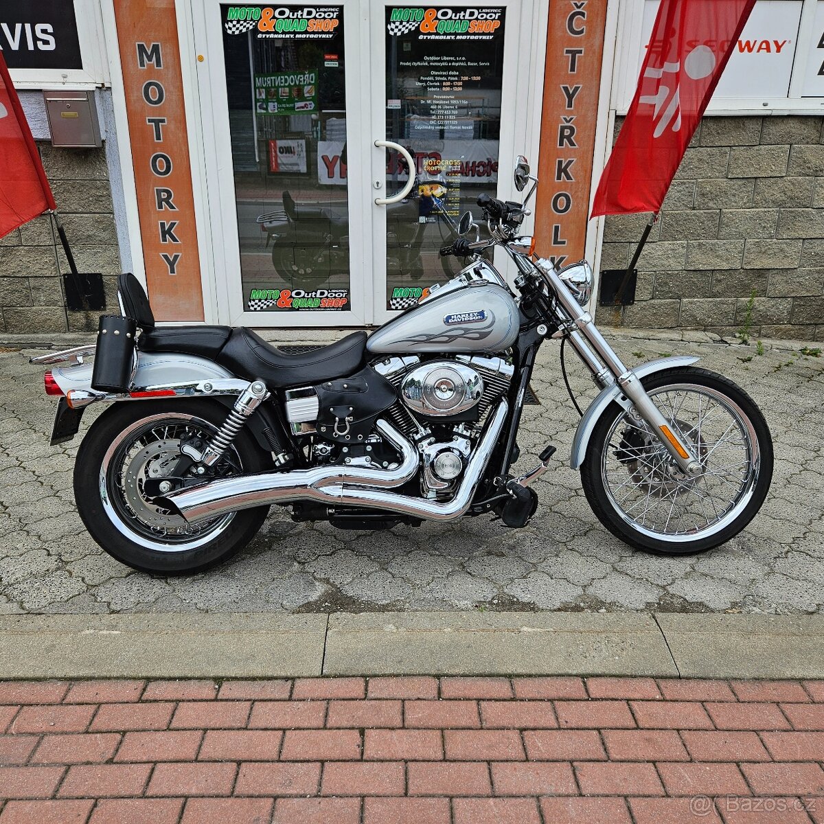 Harley-Davidson Dyna Wide Glide, ČR, laděný výfuk - 7