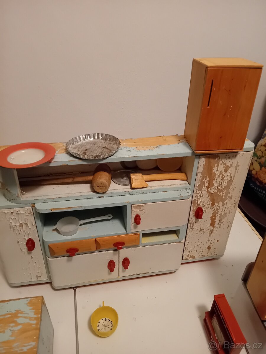 Retro dřevěná kuchyňka - 7