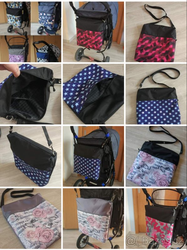 Taška na kočárek , šití na zakázku - 7