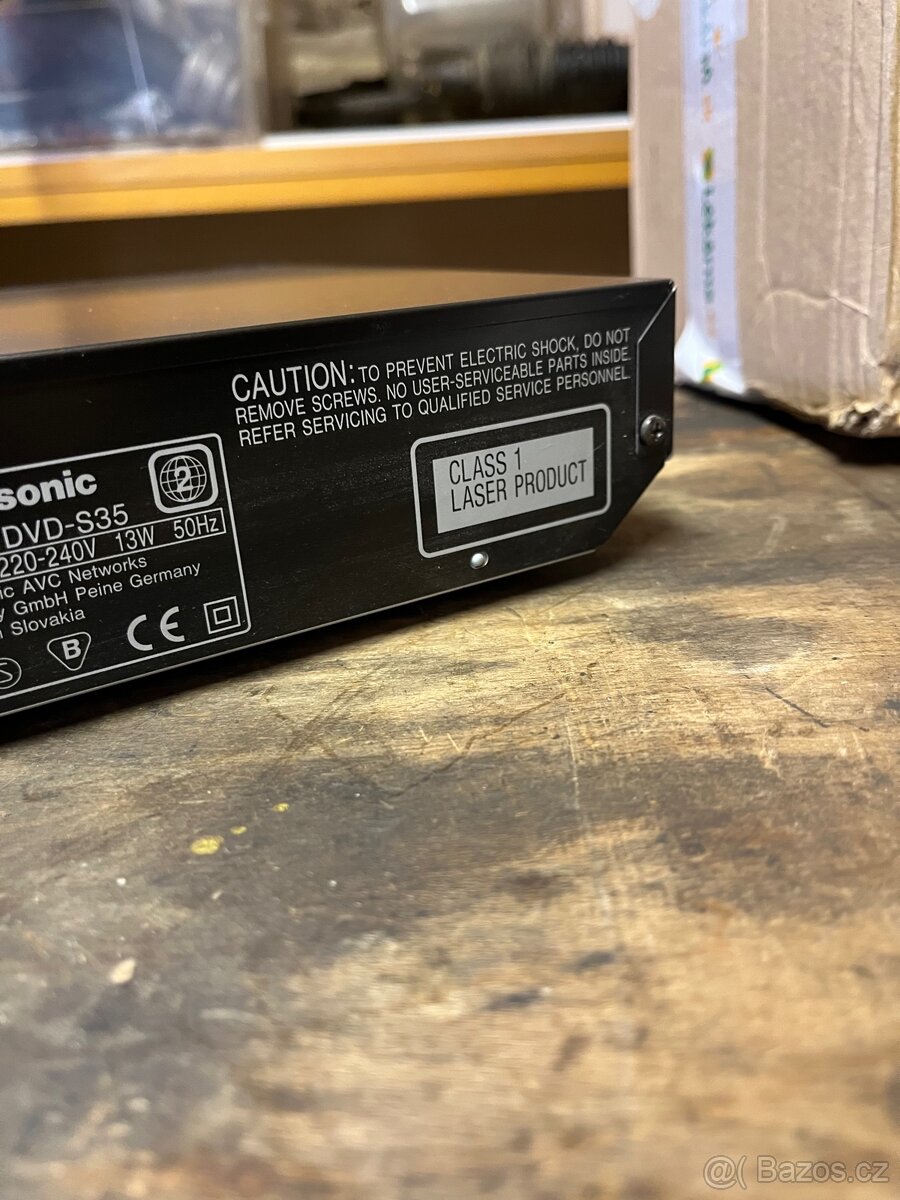 DVD přehrávač Panasonic DVD-S35 - 7