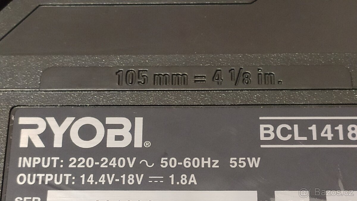 Nabíječky: BOSCH, RYOBI a Li-lon Aku 67,2V - 7