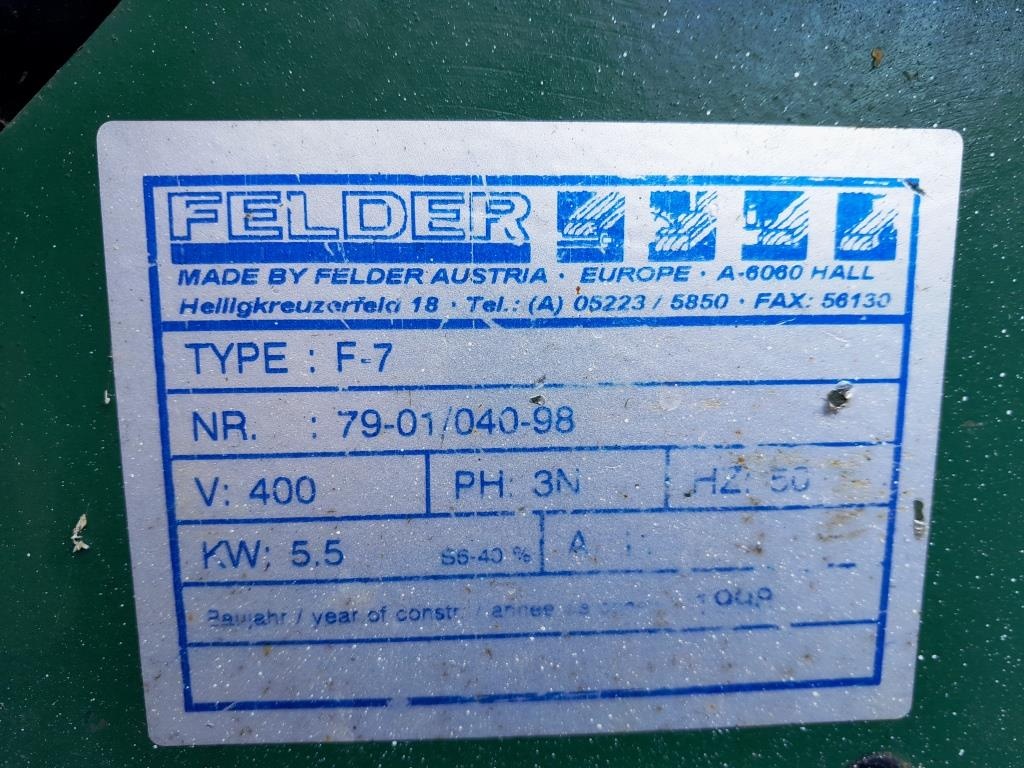 Spodní frézka Felder - 7