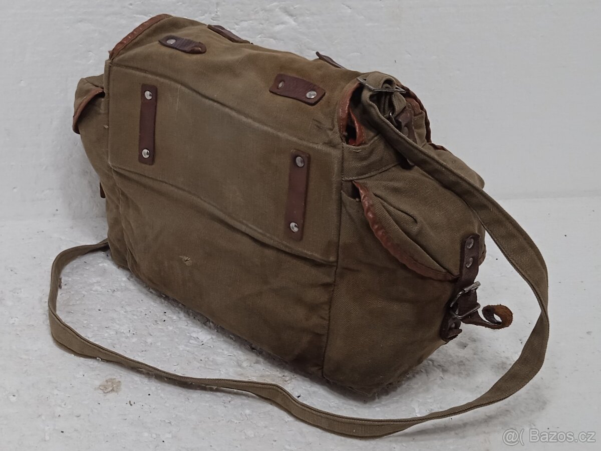 Retro Vojenská Turistická brašna přes rameno - 7
