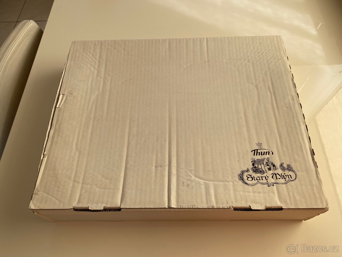 Thun velká porcelánová zapékací mísa motiv Starý mlýn - 7