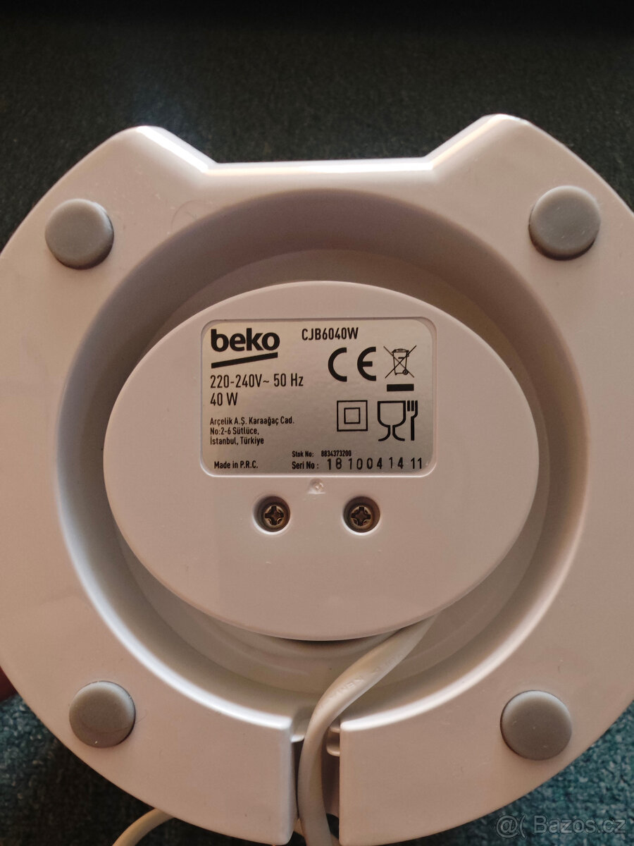 Odšťavňovač Beko CJB6040W Nový - 7