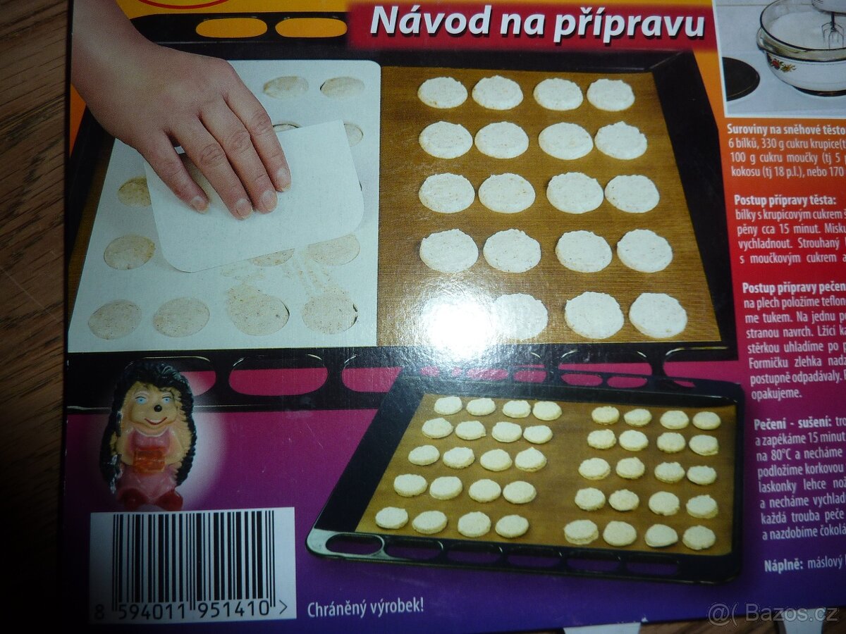 Šablona na kulaté minilaskonky - nová - 7