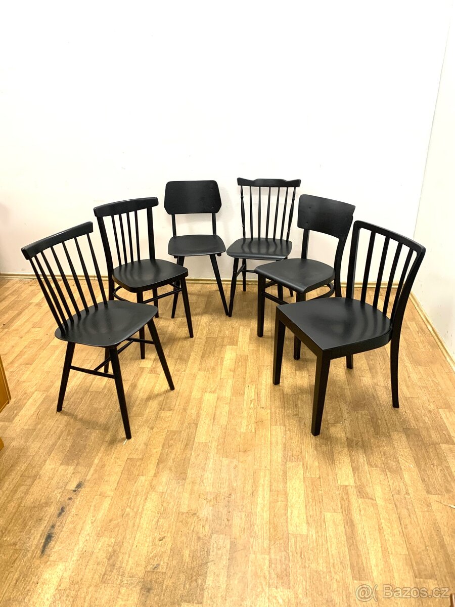 Retro židle TON 60. léta —- - 7