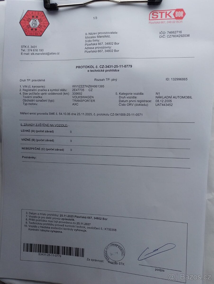 VW Transporter T5 - 7