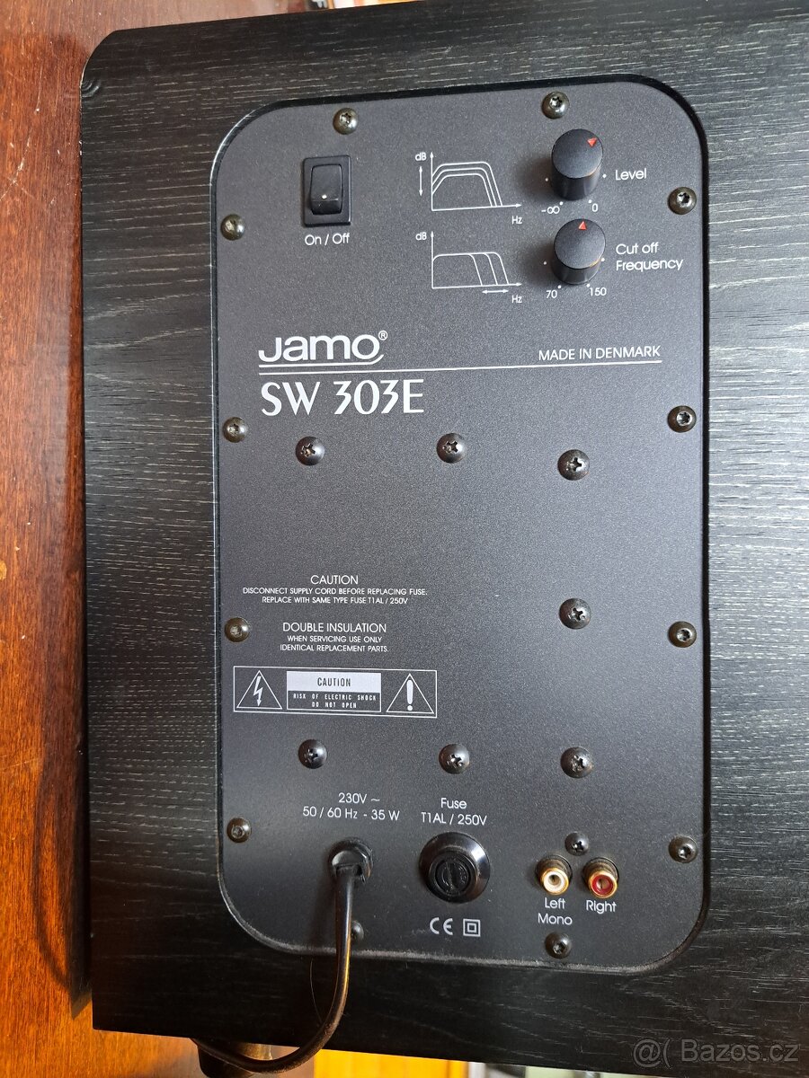 2x regálovka + centr + subwoofer JAMO - 7