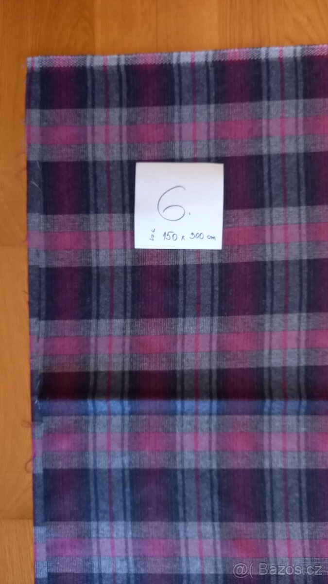 Látka kostýmová - metráž - 7