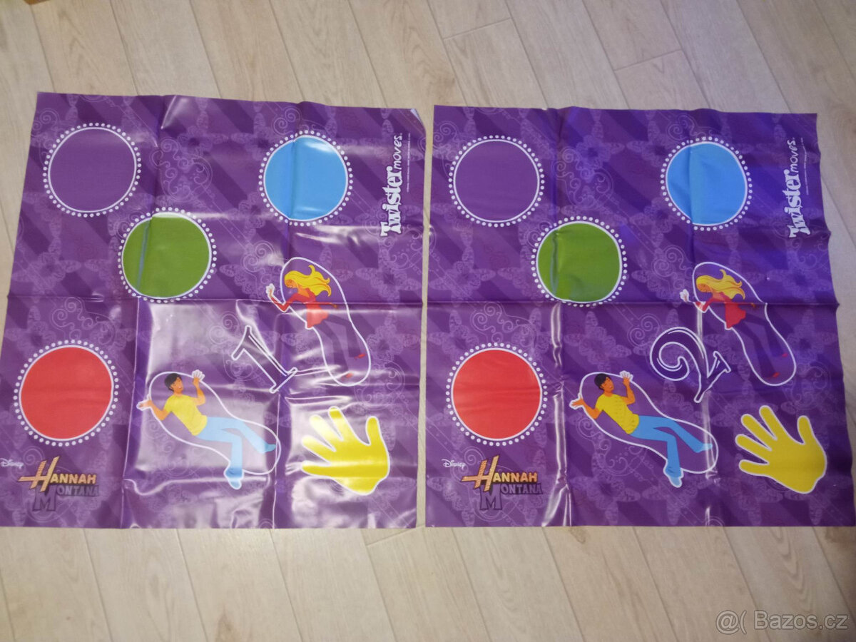 Hannah Montana taštička thermo + povlak + hra Twister - 7