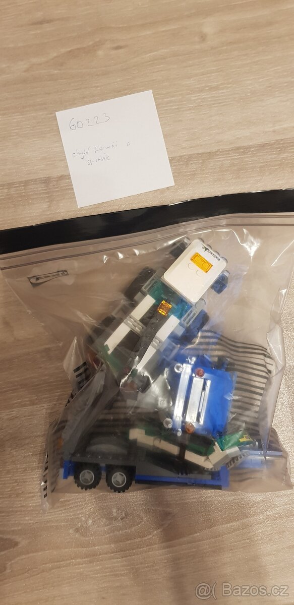 Lego sety hasicska stanice transportni letadlo kombajn - 7