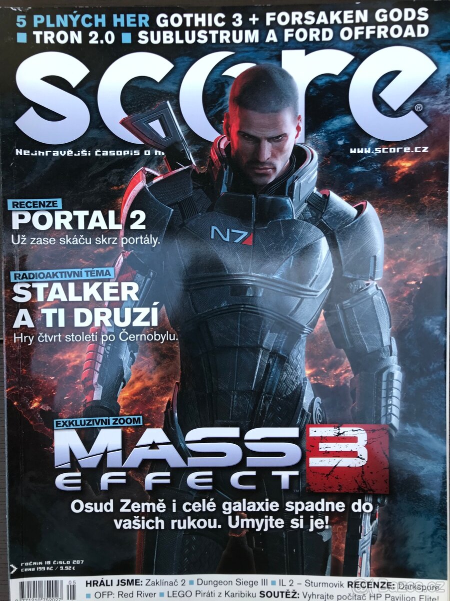 Prodam casopis score 2011 rocnik 18 - 7