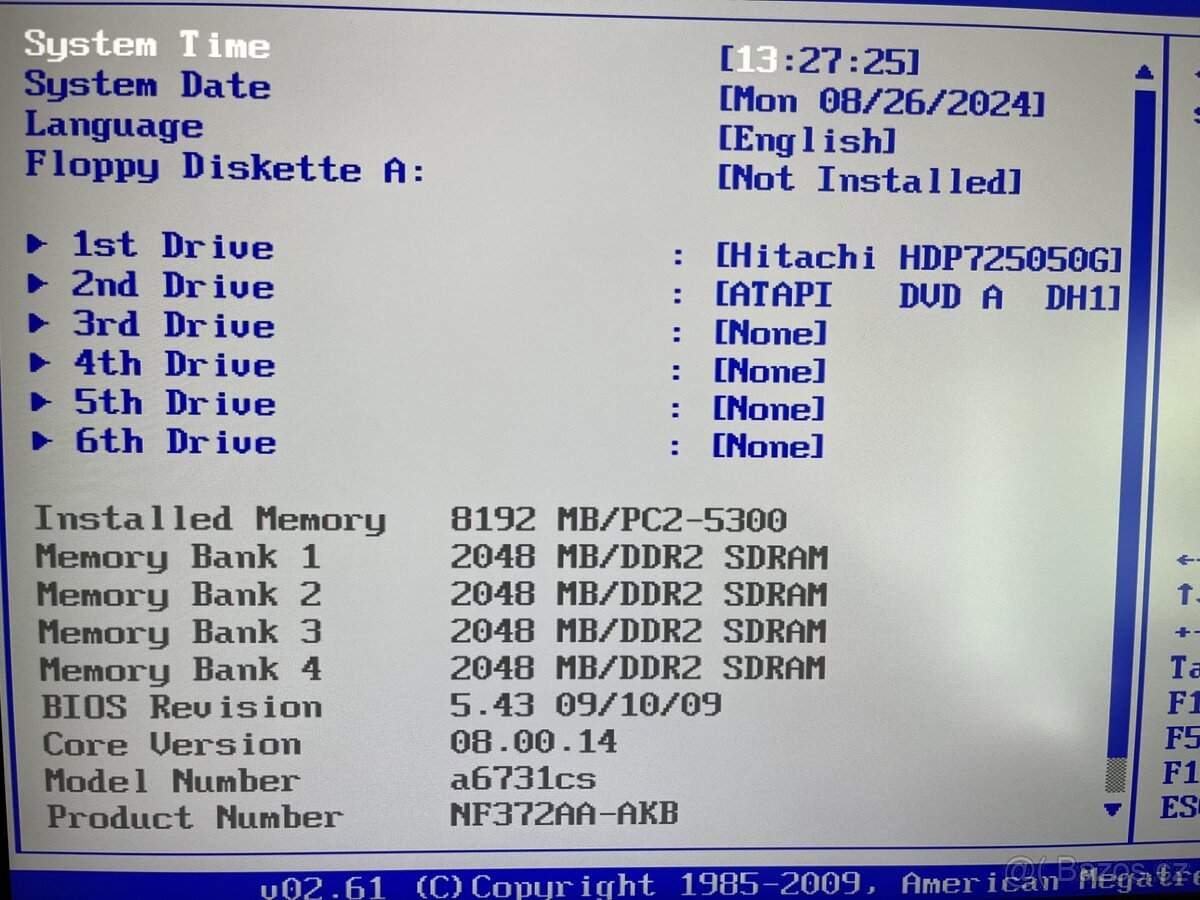 HP Pavilion a6731 - 7