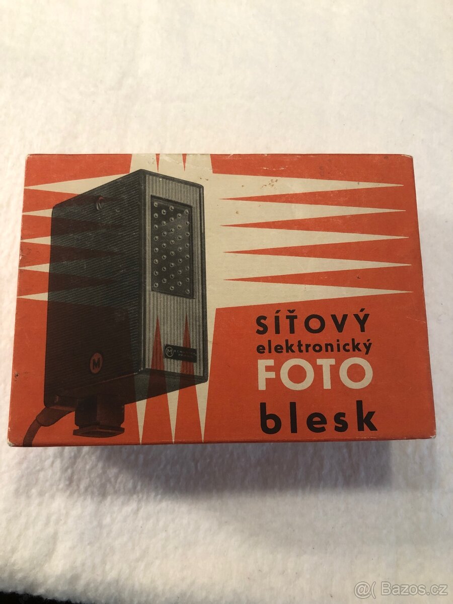 Síťový elektronický foto blesk SB-235 s dokumentací - 7