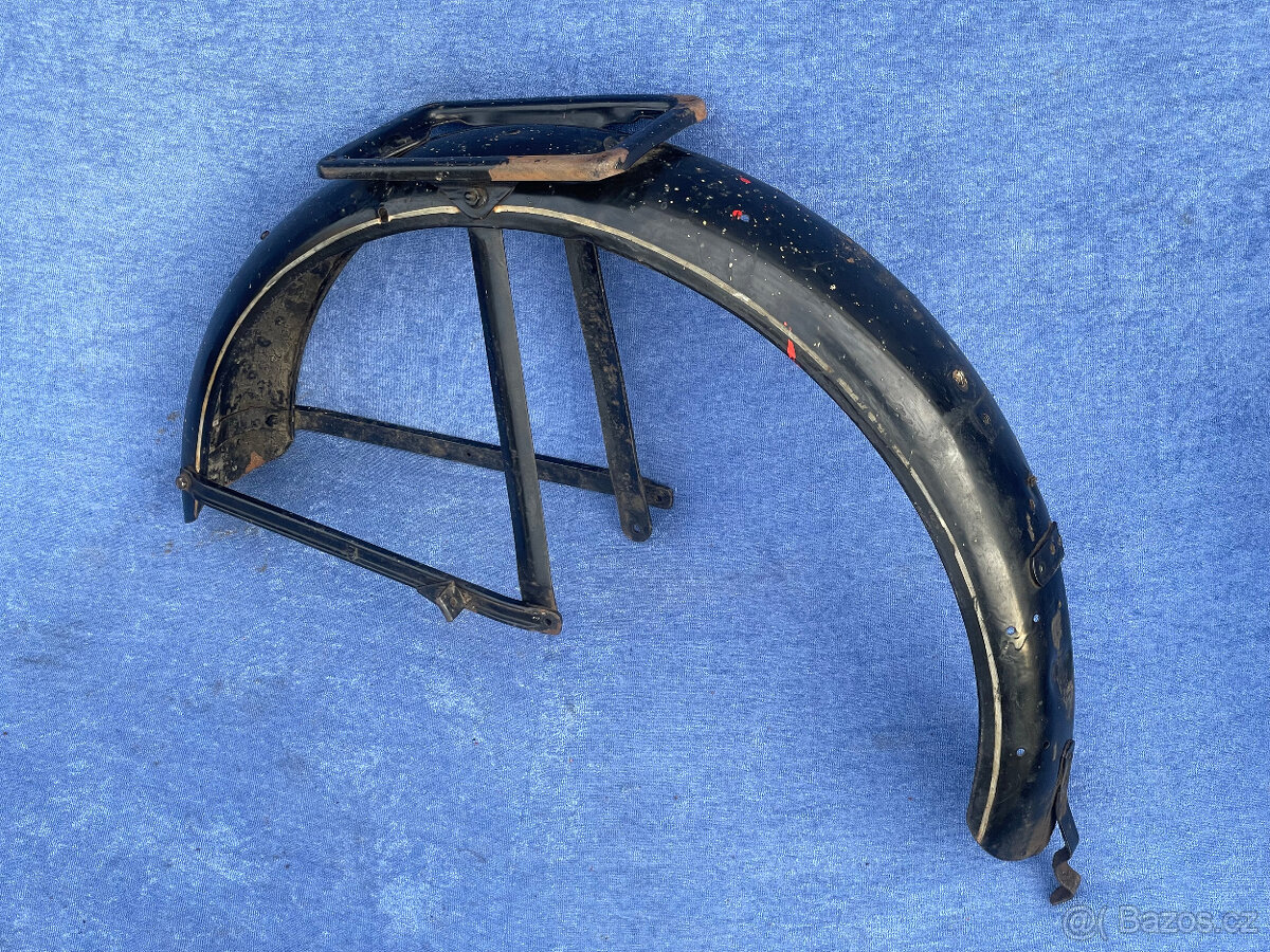 Jawa 175/250 Speciál (Villiers) - Zadní Blatník + nosič - 7