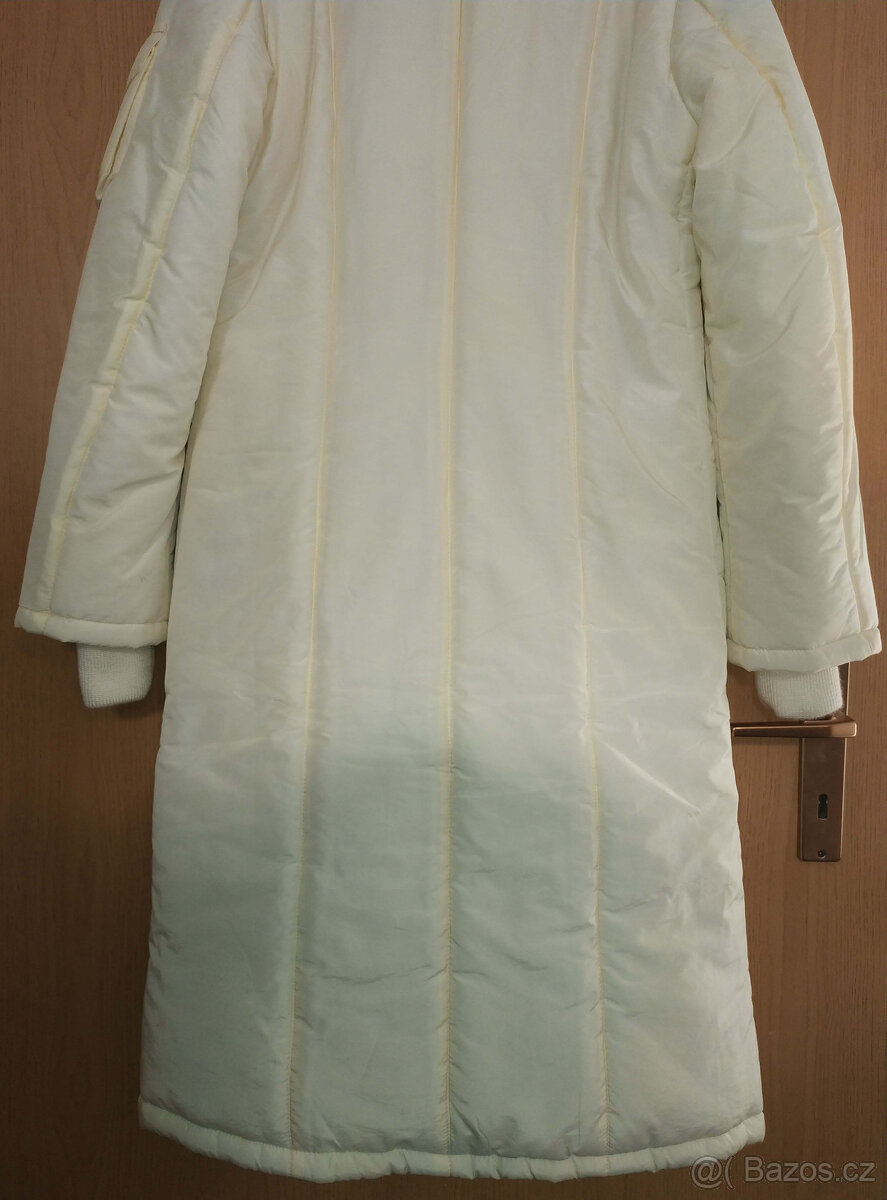 Dlouhý luxusní zimní kabát TERRANOVA ve velikosti L - 7