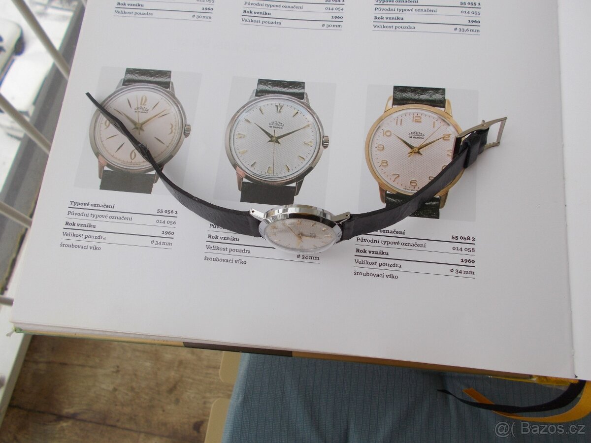 vzacne trezorovky hodinky prim Šupinač rok 1960 origostav - 7