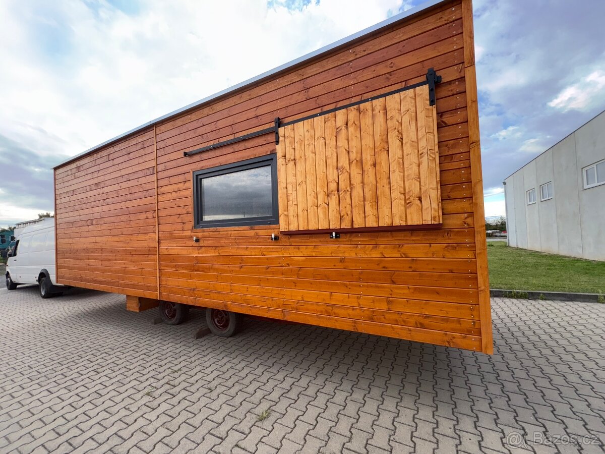 maringotka 8×3×2,5 m | Celoroční | Modřín - 7