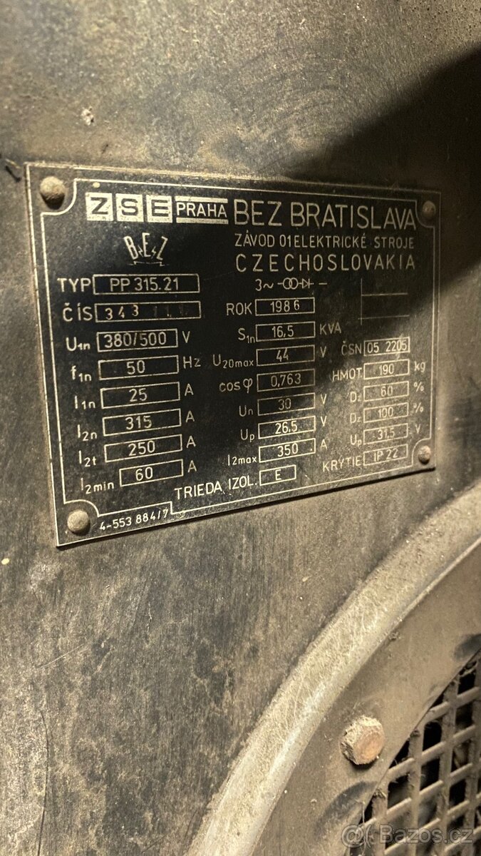 Svářečka Mig CO2 PP 315.21 - 7