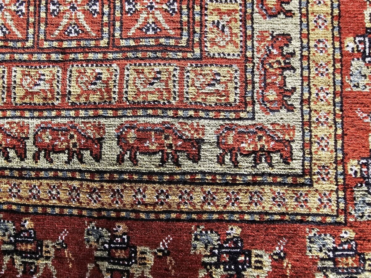 Hedvábný kobereček Hereke - 7