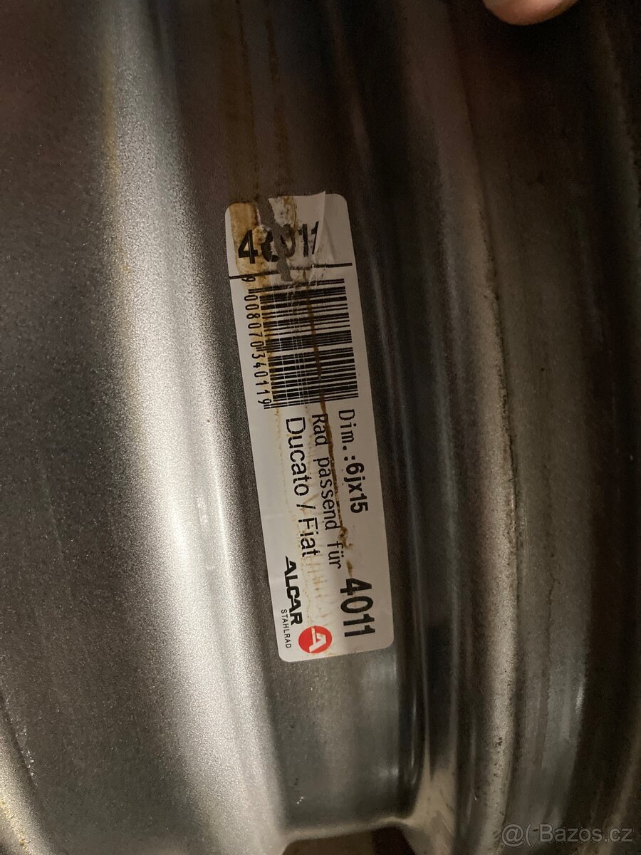 Sada disků Peugeot boxer Fiat ducato - 7