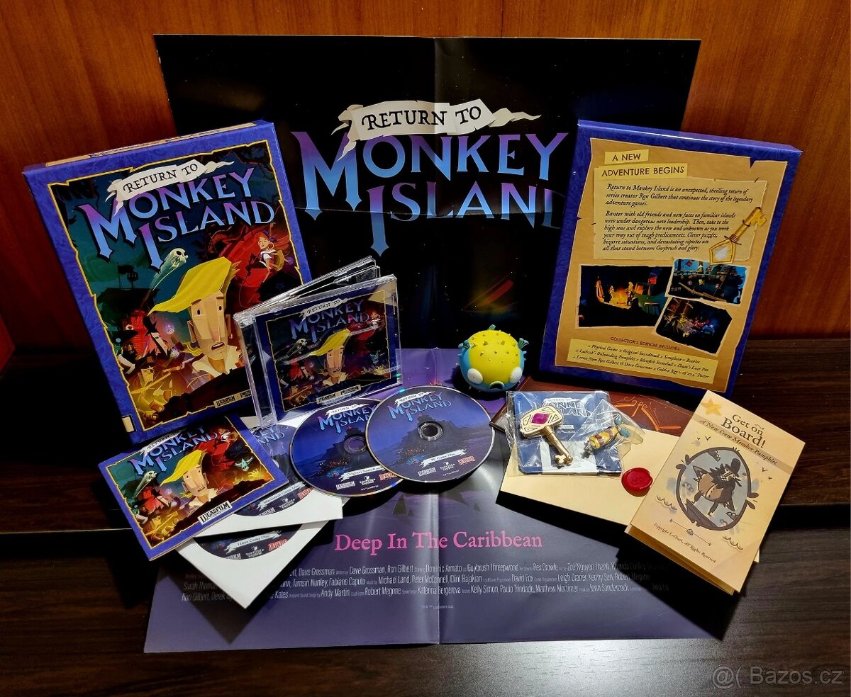 Return to Monkey Island IBM PC - big box sealed - 7