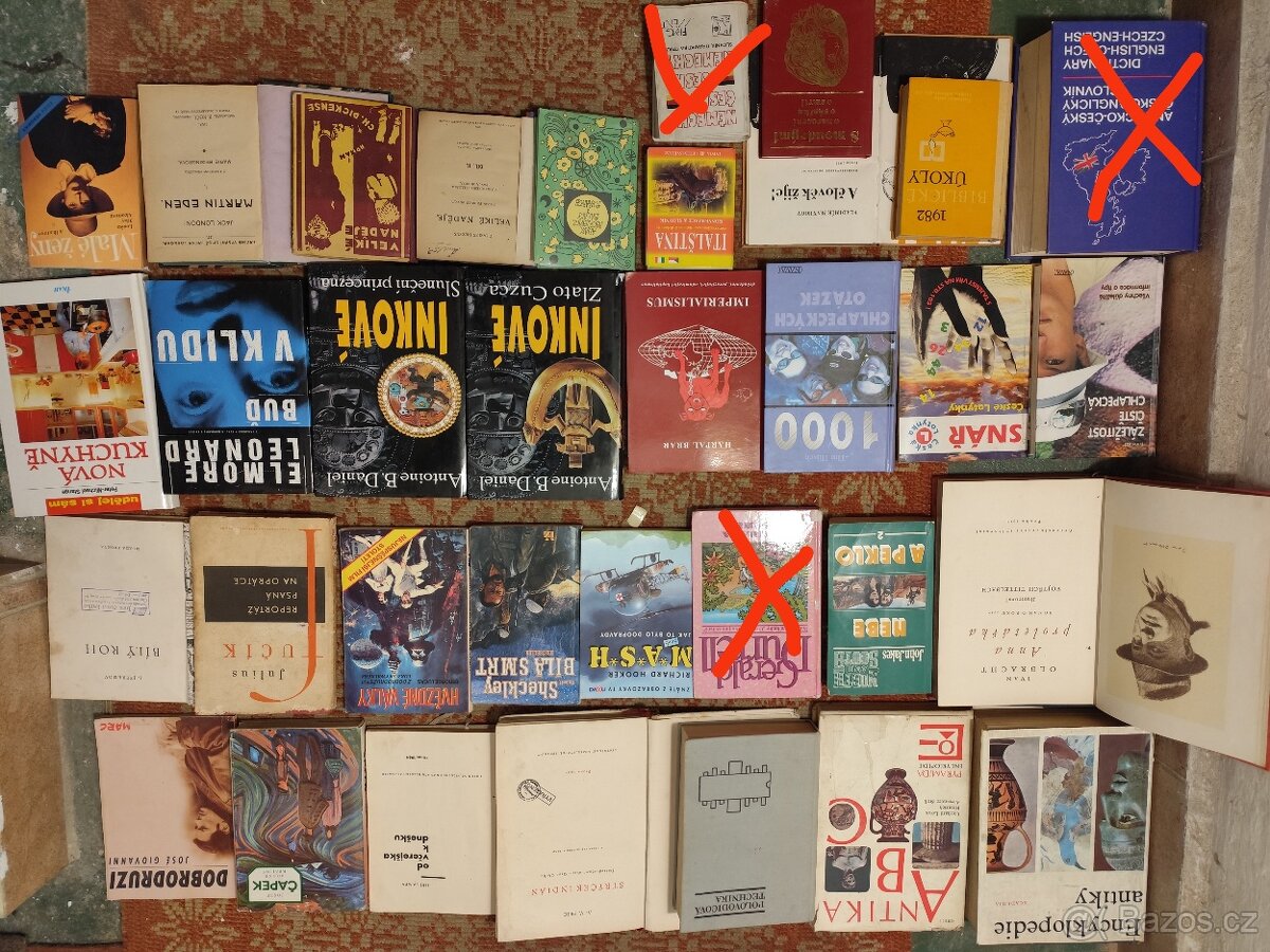 Knihy různých druhů a žánrů - 7