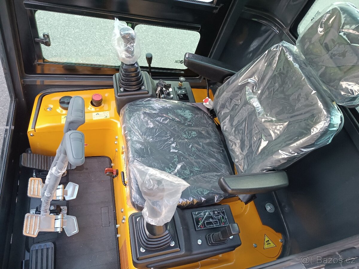 Minibagr - bagr - 1T , 2T , 3T , nový, záruka, DPH - 7