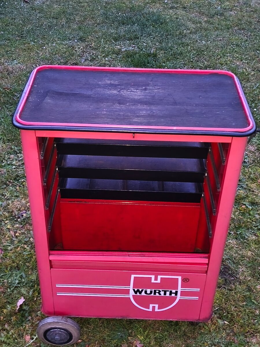 Prodám robustní PROFI dílenský vozík na nářadí Würth Pojízd - 7