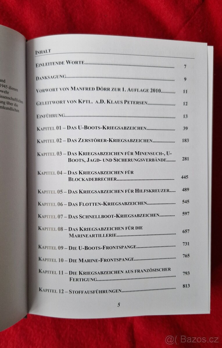 Kniha - Kriegsabzeichen der Kriegsmarine -1050 stran - 7