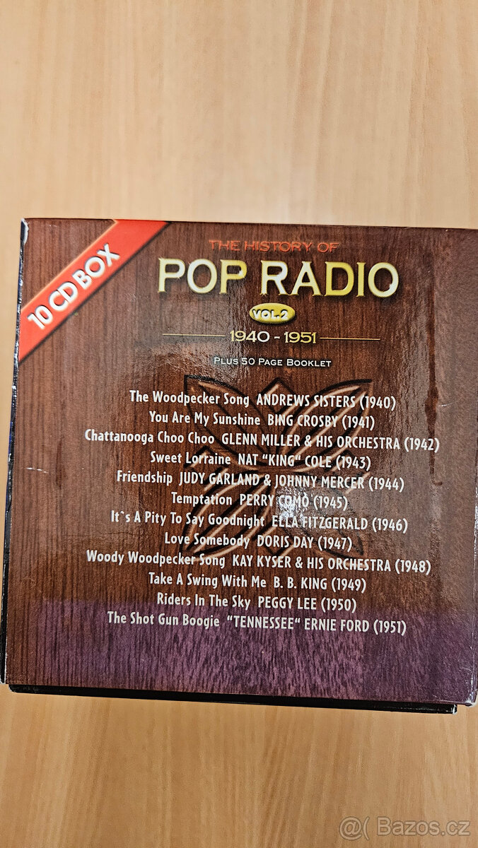 2x Sada 10 ks originál CD The History Of Pop Radio - 7