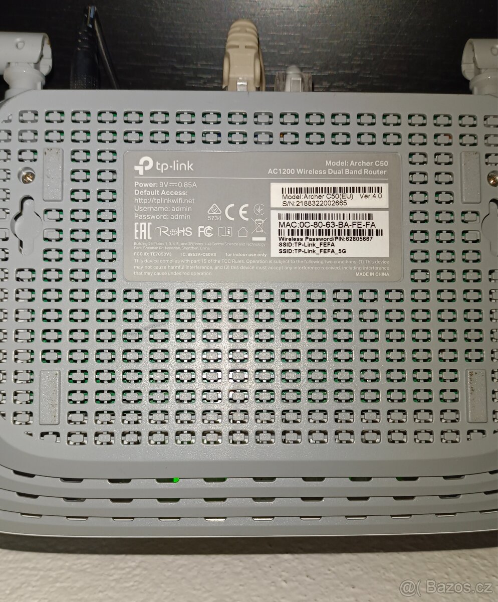 router TP-Link Archer C50 (AC1200 wireless dual band) - 7