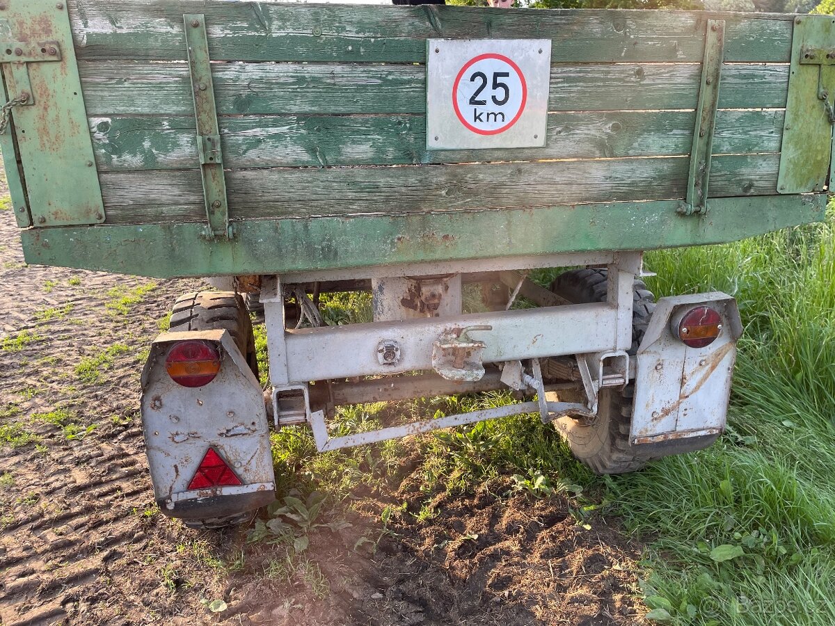 Vlek za traktor BSS, 7tun - 7