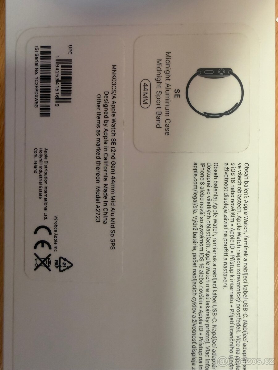 Apple Watch SE (2022) 44mm Midnight - 7