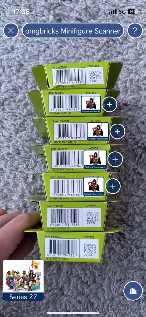 Wolfpack Beastmaster LEGO Minifigurky 71048 27. série - 7