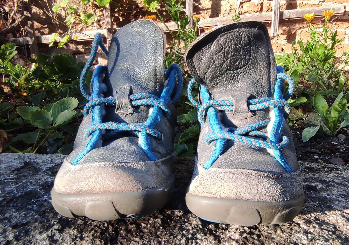 Zimní kotníkové barefoot boty Affenzahn vel. 29 - 7