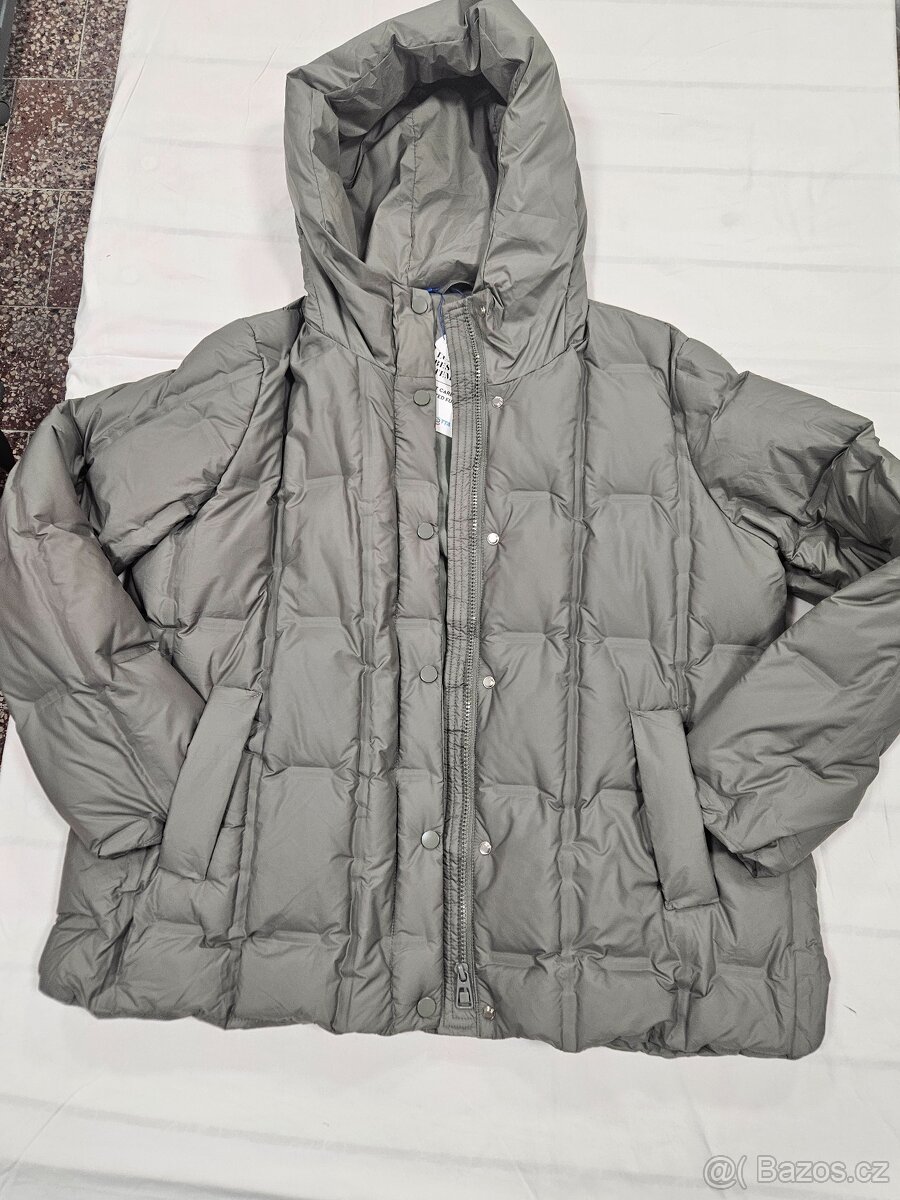 Lehká perová bunda s kapuci , nová - 7