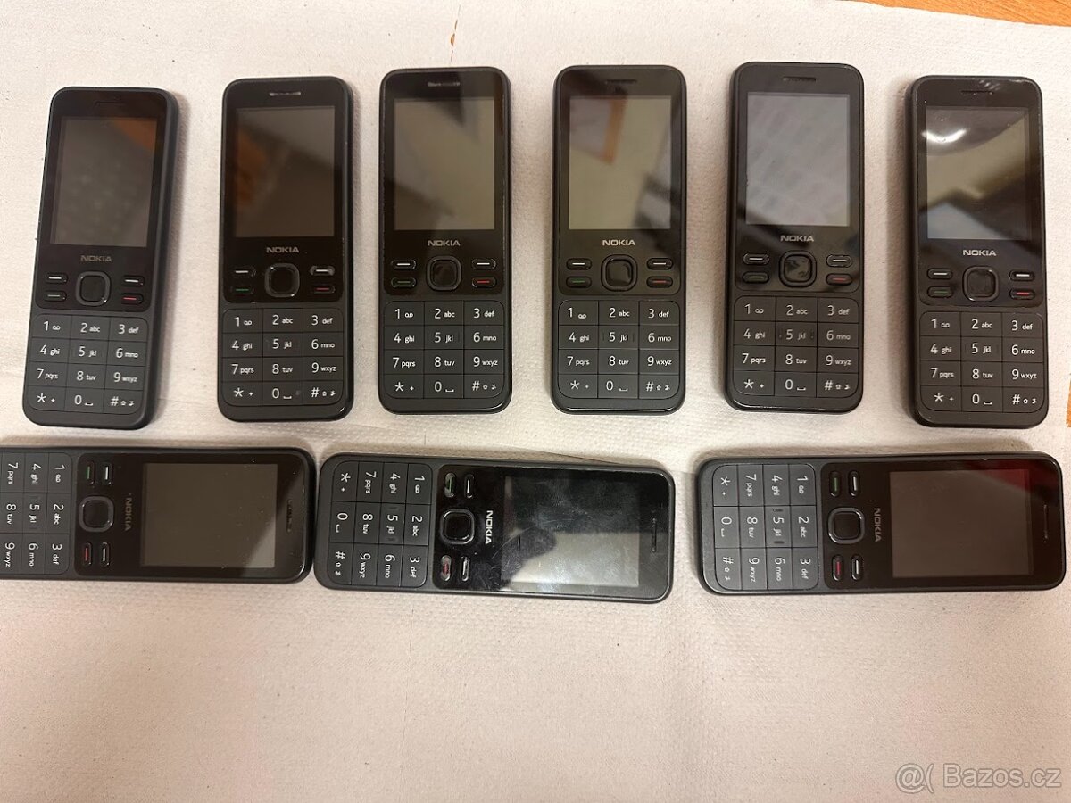 NOKIA 150 na dvě SIM karty, funkční s origo baterií - černá - 7