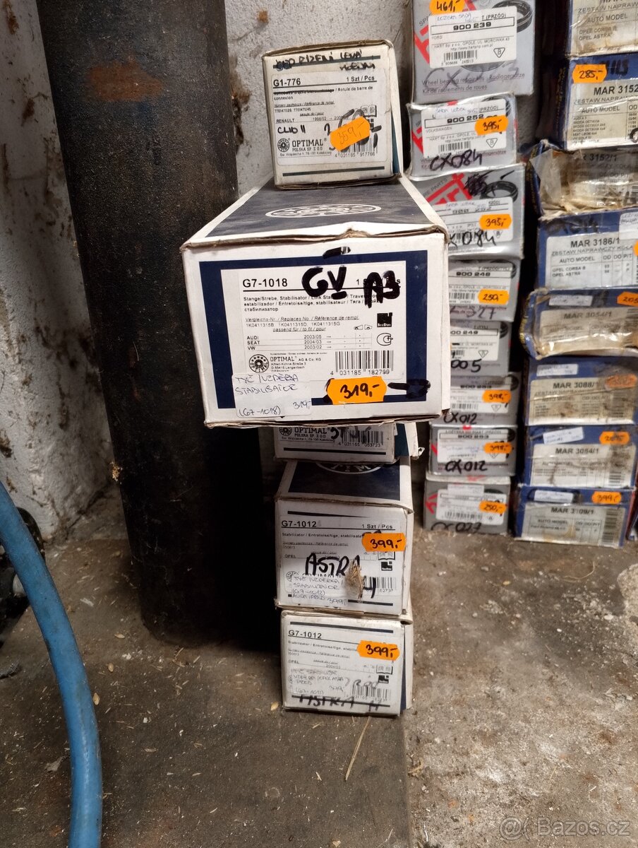 Směs náhradních dílů - 7