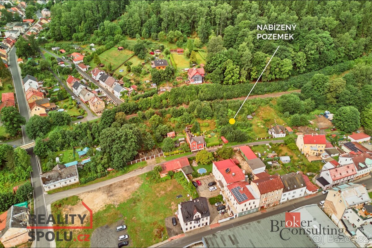 Prodej, pozemky/zahrada, 1018 m2, Zadní, Kraslice, Sokolov [ - 7