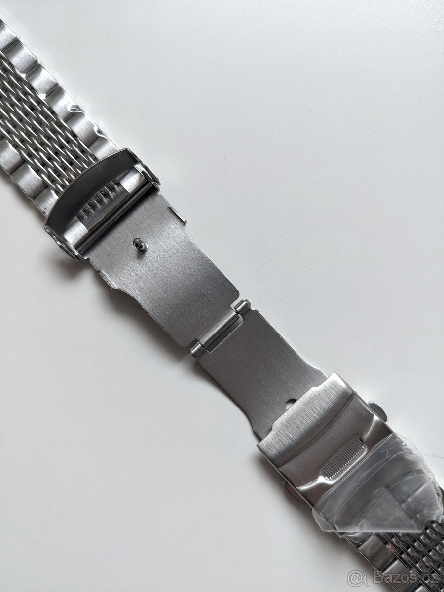 Kovový pásek/řemínek na hodinky 24mm - 7