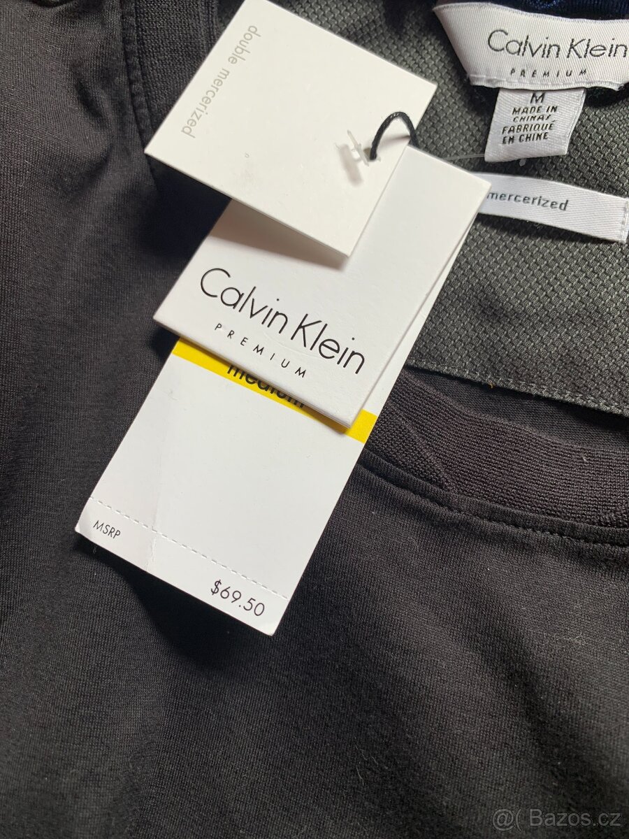 luxusní pánské tričko zn. Calvin Klein - vel. M - nové - 7